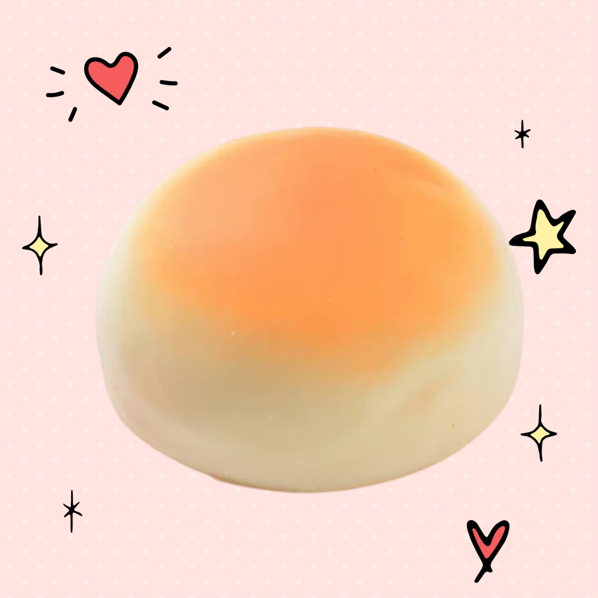 Foundry FitFit slow-rising squishy bread bun stress relief toy with a realistic golden brown top